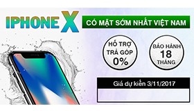 Đặt hàng iPhone X/8/8 Plus tại 24hStore không lo về giá