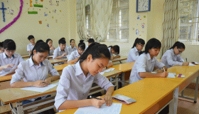 Đáp án tham khảo môn Toán ở kỳ thi tuyển sinh lớp 10 ở Hà Nội