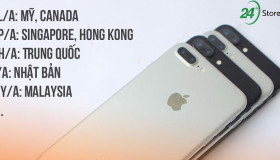 Đặt iPhone xách tay hàng Mỹ và Singapore lên bàn cân
