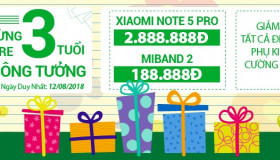 Tưng Bừng 24hStore 3 Tuổi - Giá Không Tưởng 1 Ngày Duy Nhất