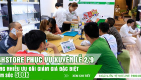 24hStore phục vụ xuyên lễ 2/9 - Cùng nhiều ưu đãi giảm giá đặc biệt