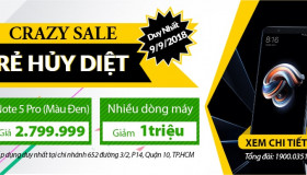 Crazy Sale – Rẻ hủy diệt