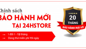 Mừng Quốc khánh 2/9 – 24hStore ra mắt gói bảo hành mới