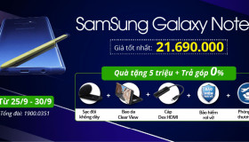 Note 9 liền tay –  nhận ngay 5 triệu