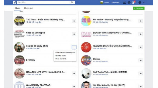 Thủ thuật thoát group cực nhanh trên Facebook