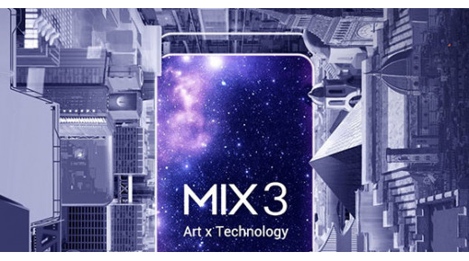 Mi Mix 3 tung poster màn hình không viền, quay video siêu chậm