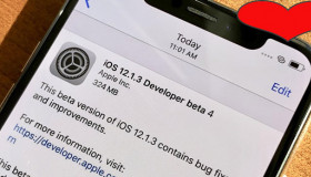 Tin vui: Phiên bản iOS 12.1.3 cập nhật mới, khắc phục nhiều lỗi trên iPhone, iPad