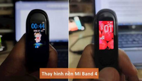 Hướng dẫn thay hình nền Mi Band 4 nhanh nhất