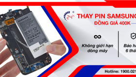 THAY PIN SAMSUNG ĐỒNG GIÁ 400K - BẢO HÀNH 6 THÁNG