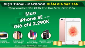 SĂN MACBOOK/ ĐIỆN THOẠI GIÁ RẺ DÀNH CHO SINH VIÊN