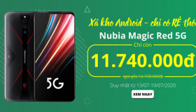 NUBIA RED MAGIC 5G GIẢM 1.050.000Đ TỪ 13-19/07