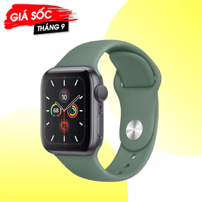 APPLE WATCH SERIES 5 - 40MM - GPS - MẶT NHÔM, DÂY CAO SU