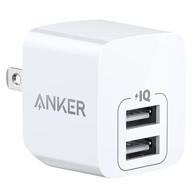 Sạc Anker PowerPort Mini 2 Cổng 12W - A2620