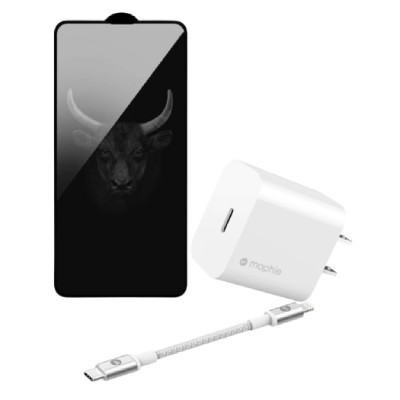 Combo iPhone 14 Pro Max (Cốc 20W+Cáp C to L Mophie+Dán Kingbull)