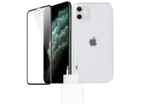 Combo iPhone 11 (Cốc 20W Apple +Dán Kingbull+Ốp)