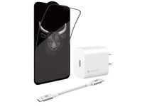 Combo iPhone 14 Plus (Cốc 20W+Cáp C to L Mophie+Dán Kingbull)