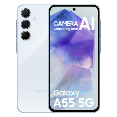 samsung galaxy a55 5g xanh