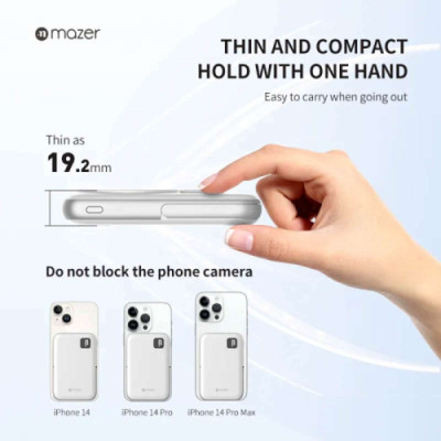 sac du phong mazer smallest magsafe 10.000mah 1