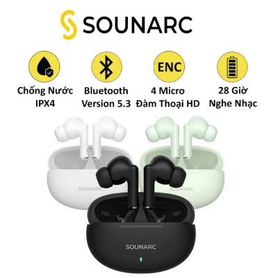 Tai Nghe True Wireless Sounarc Q1
