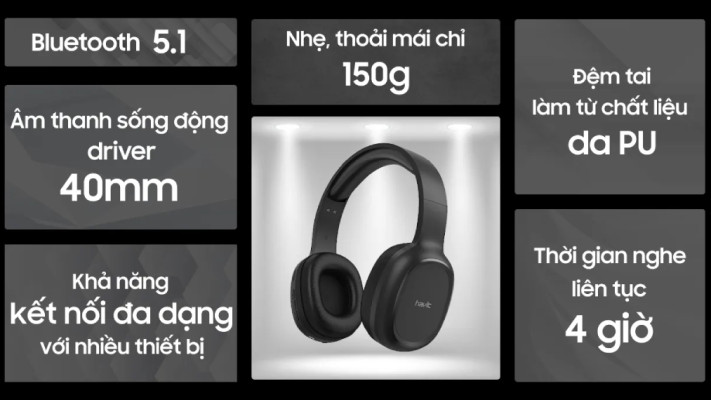 tai nghe chup tai havit h2590bt pro 2