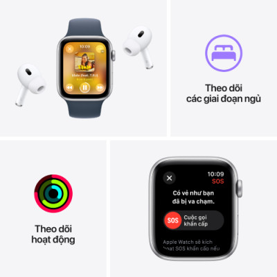 apple watch se 2023 40mm gps mat nhom day quan the thao 7