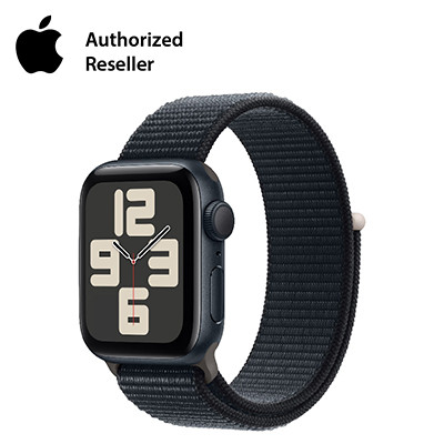 apple watch se 2023 40mm gps mat nhom day quan the thao dem xanh tham