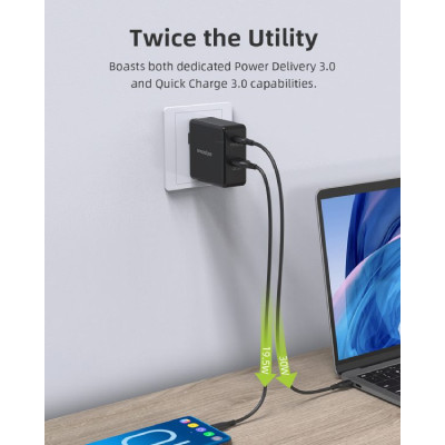 cốc sạc nhanh innostyle gomax pd 49.5w 3