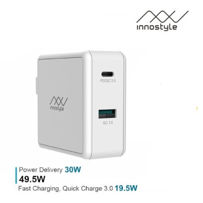 cốc sạc nhanh innostyle gomax pd 49.5w