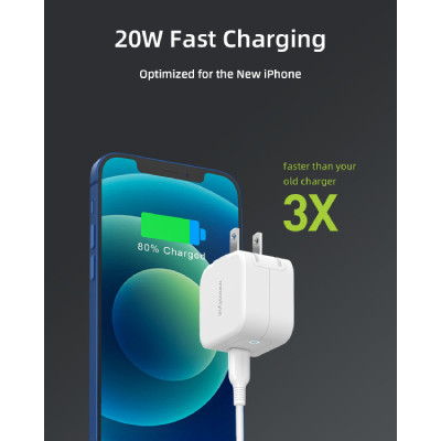 Sac nhanh Innostyle USB C PD 20W Minigo III white 6