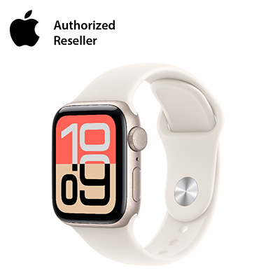 Apple Watch SE 3 2025 40mm GPS - Viền nhôm, Dây Đeo Thể Thao Size S/M | Chính hãng Việt Nam