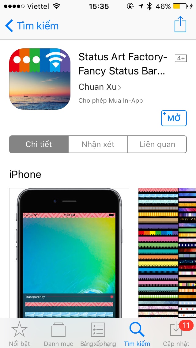 huong dan cach doi mau thanh trang thai tren iphone ma khong can jailbreak hinh anh 2