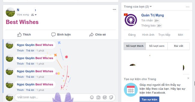 cach tao hieu ung binh luan cuc dep tren facebook hinh anh 3