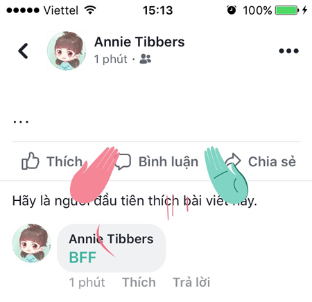 cach tao hieu ung binh luan cuc dep tren facebook hinh anh 4