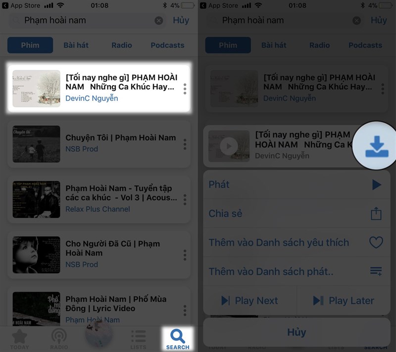 cach xem youtube tren iphone khong can mang hinh anh 2