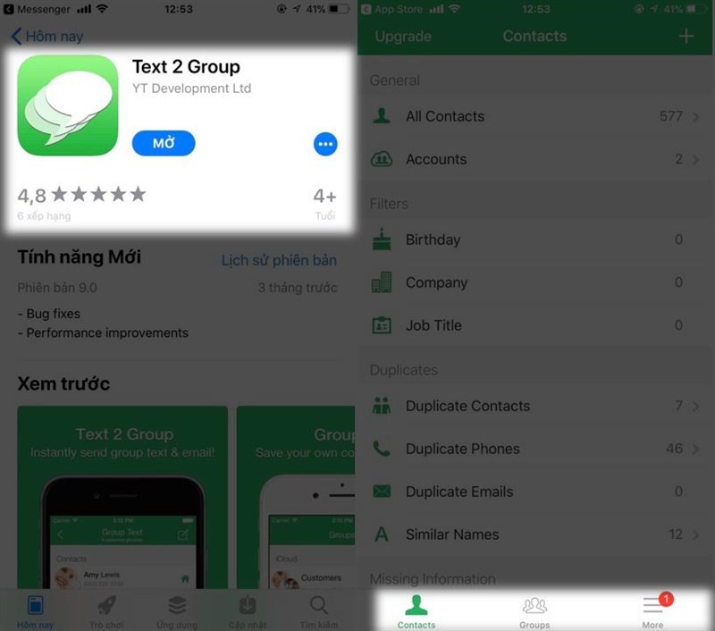 thu thuat giui dong loat tin nhan sms hoac email cho nhieu nguoi tren iphone hinh anh 1