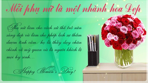 cach the hien tinh cam ngay 8 3 y nghia nhat hinh anh 1