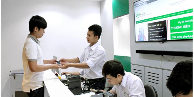 Sửa chữa và bảo hành iPhone tại 24hStore iphone ipad se duoc sua chua va bao hanh vinh vien tai 24hstore hinh anh 2
