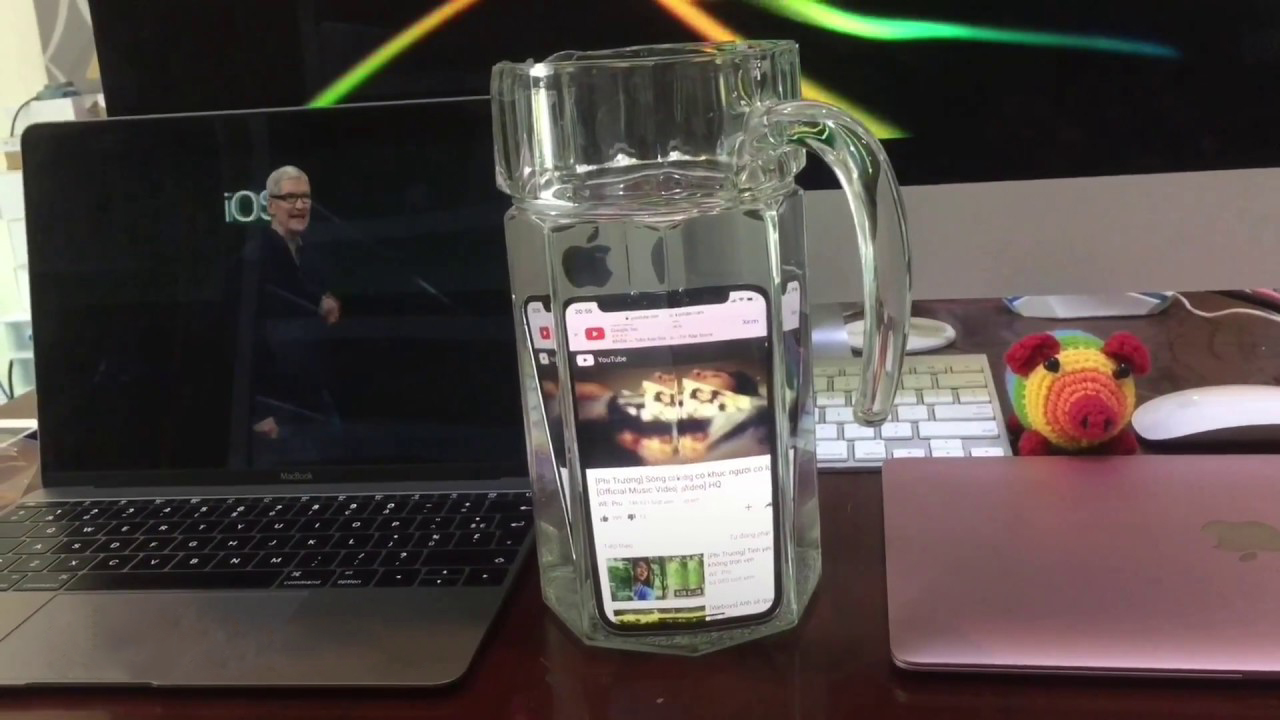 Khả năng chống nước của iPhone X kha nang chong nuoc cua iphone x