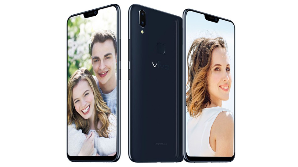vivo v9 co thiet ke gan giong iphone x hinh 1