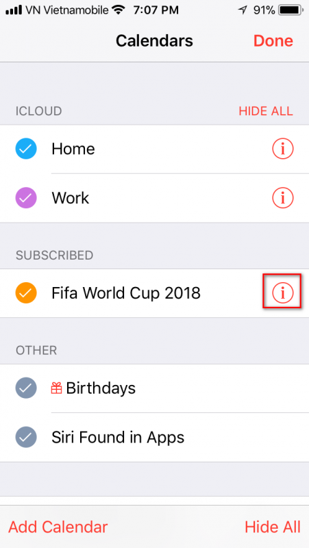 cach them lich thi dau world cup 2018 vao iphone