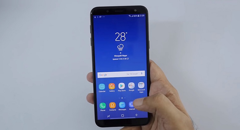 samsung galaxy j6 chinh thuc len ke tai viet nam tu ngay 1/6