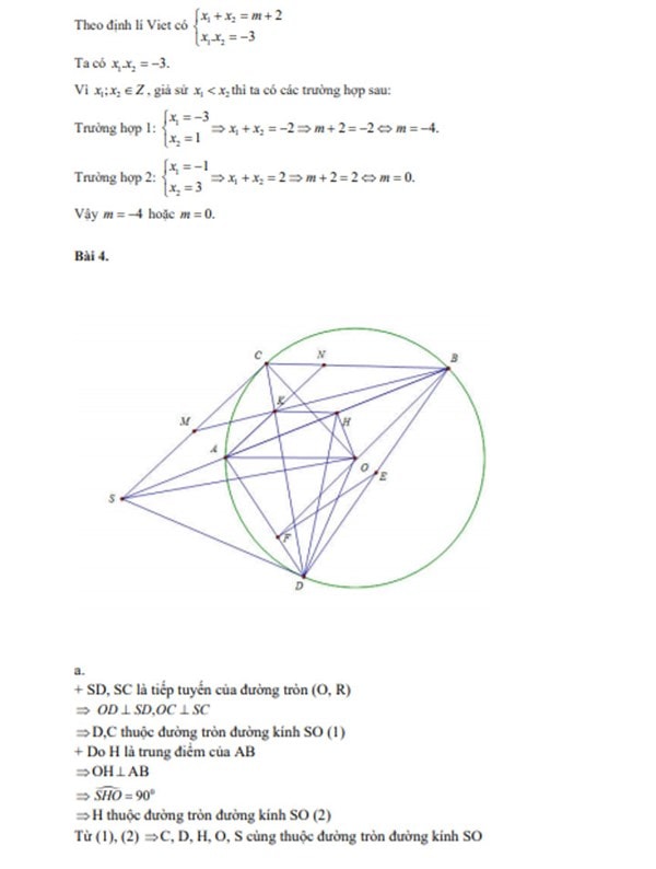 dap an tham khao mon toan o ky thi tuyen sinh lop 10 o ha noi
