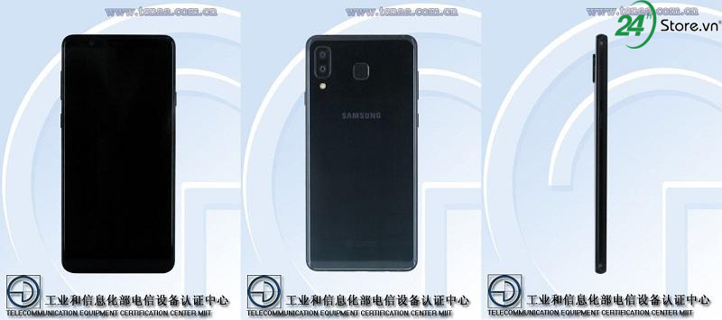 samssung galaxy s9 plus lite lan dau lo dien tren tenaa