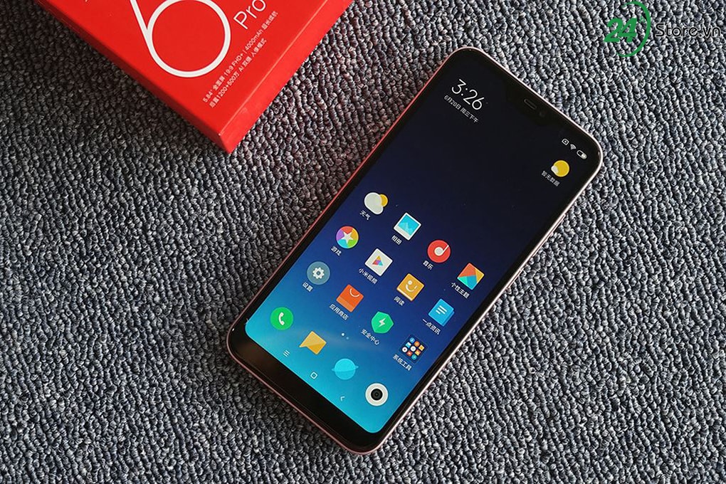 lo dien xiaomi redmi 6 pro  truoc gio ra mat hinh 2