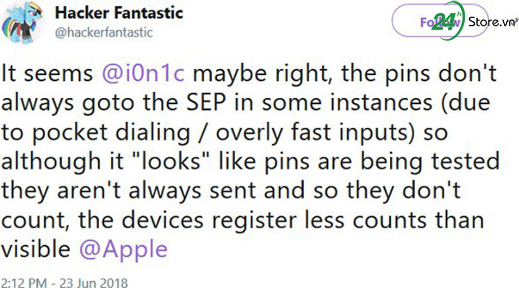 apple phủ nhận ios 12 dễ bị hack