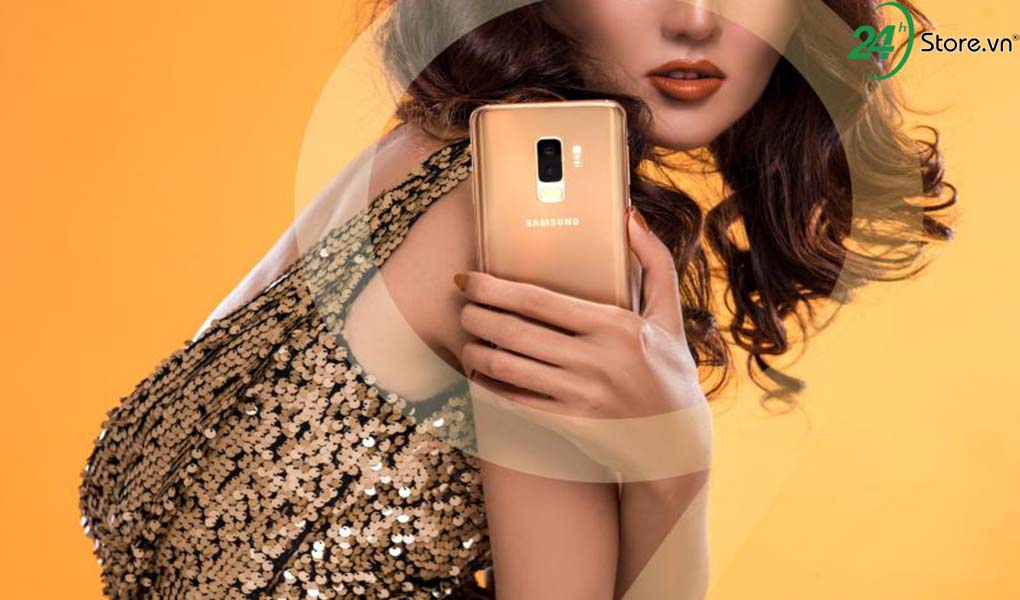 chiem nguong samsung galaxy s9 plus phien ban vang hoang kim: dep, tinh te, sang trong 4