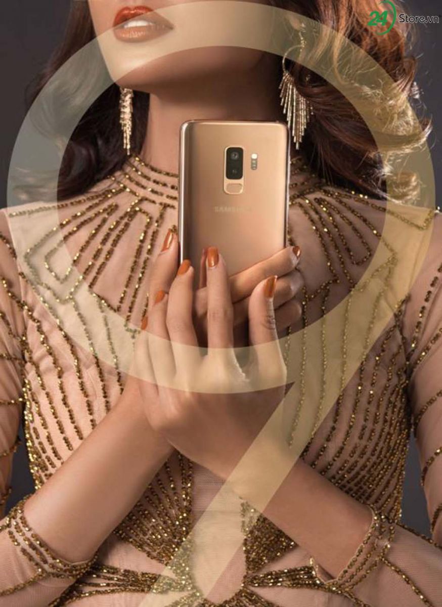 chiem nguong samsung galaxy s9 plus phien ban vang hoang kim: dep, tinh te, sang trong 5