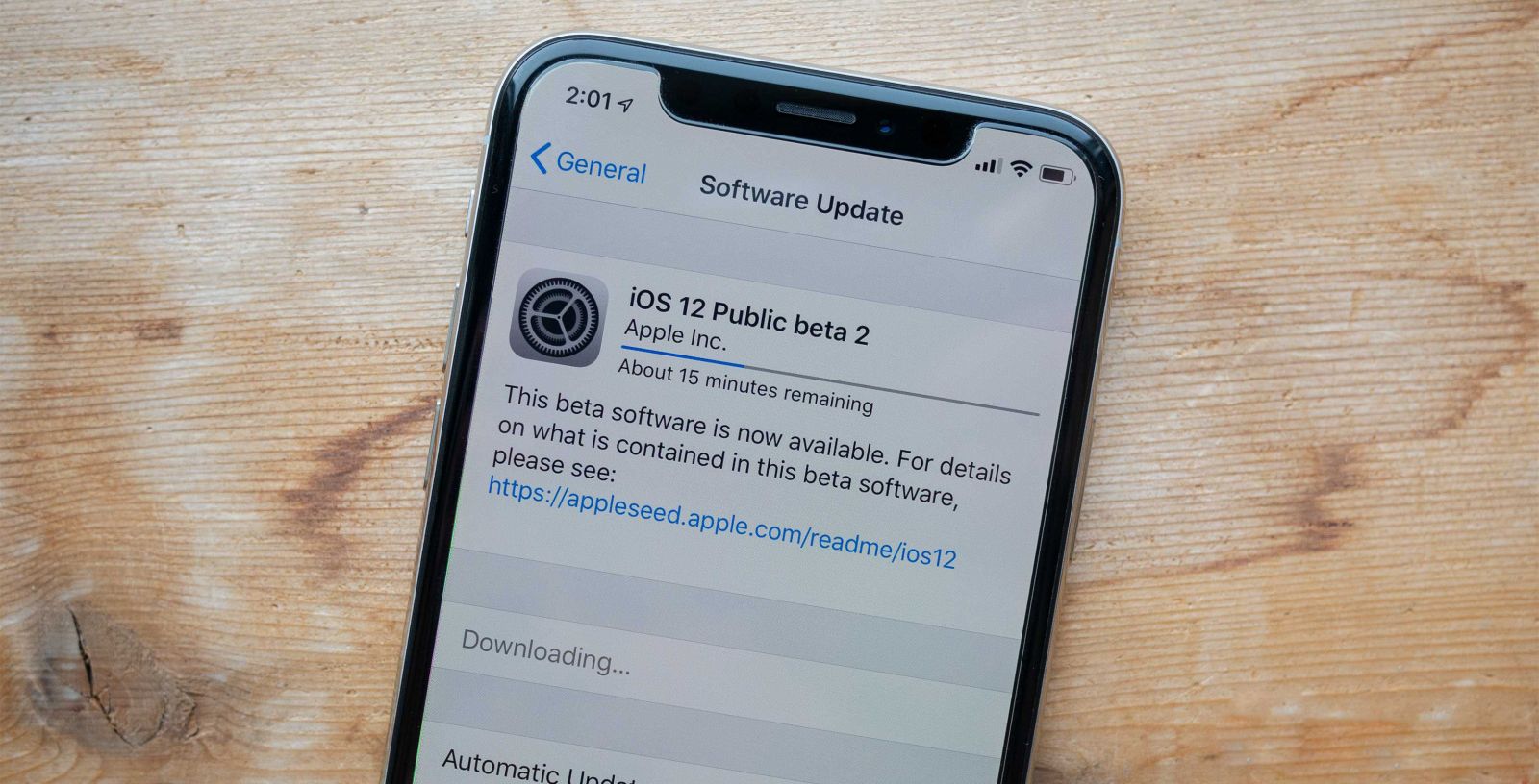 ios 12 public beta 2 da chinh thuc phat hanh