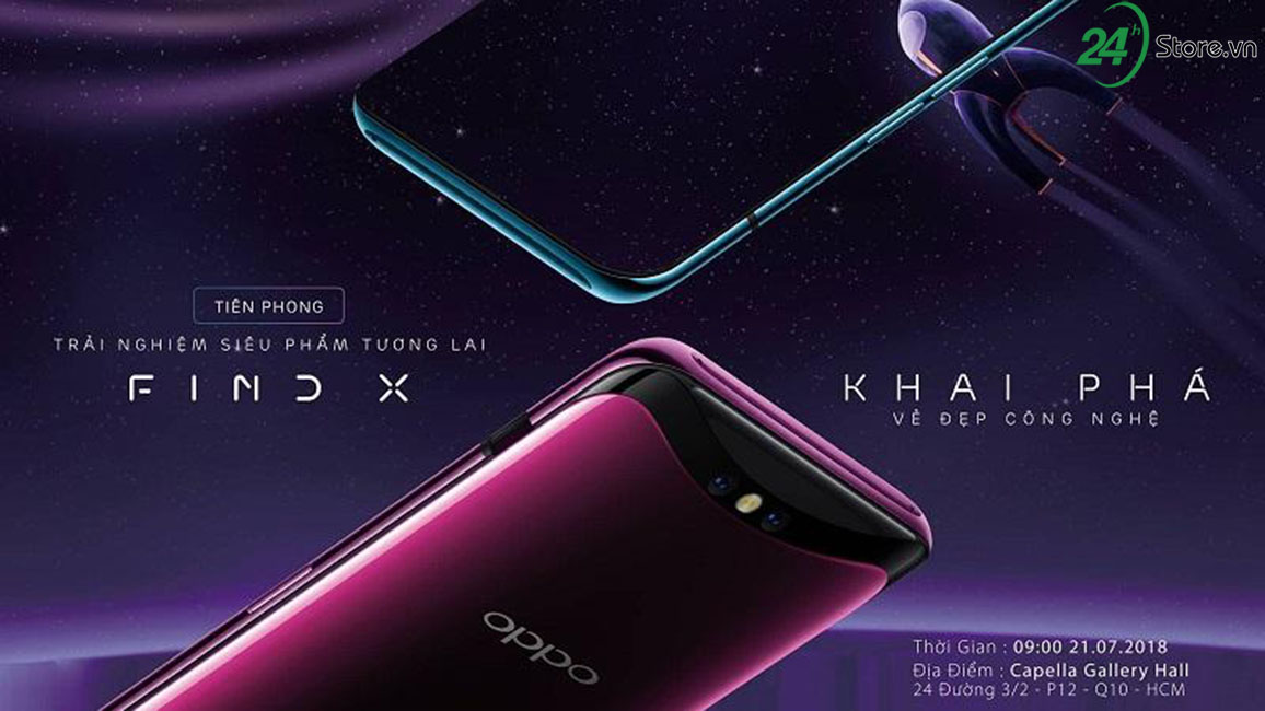 oppo find x se chinh thuc ra mat tai capella gallery hall o viet nam 1