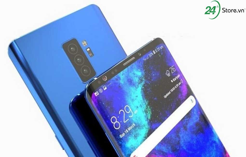 samsung galxy s10: man hinh khong vien, quet van tay toan man hinh
